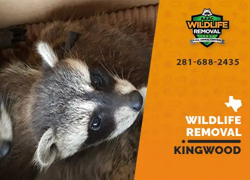 Kingwood Wildlife Removal professional removing pest animal
